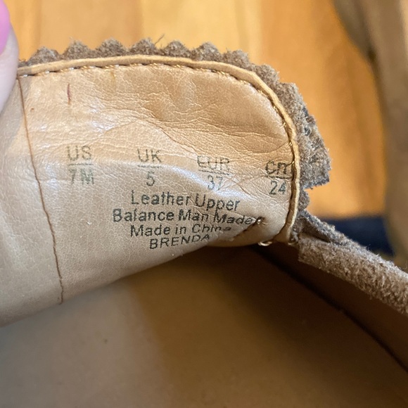 EUC Franco Sarto Brown Suede Tassel Loafers - Picture 5 of 6